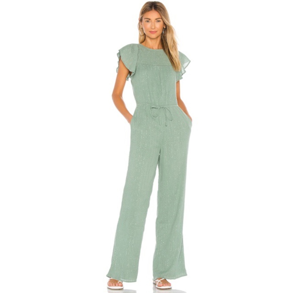 NWT Tularosa Esme Jumpsuit in Pale Sage Green